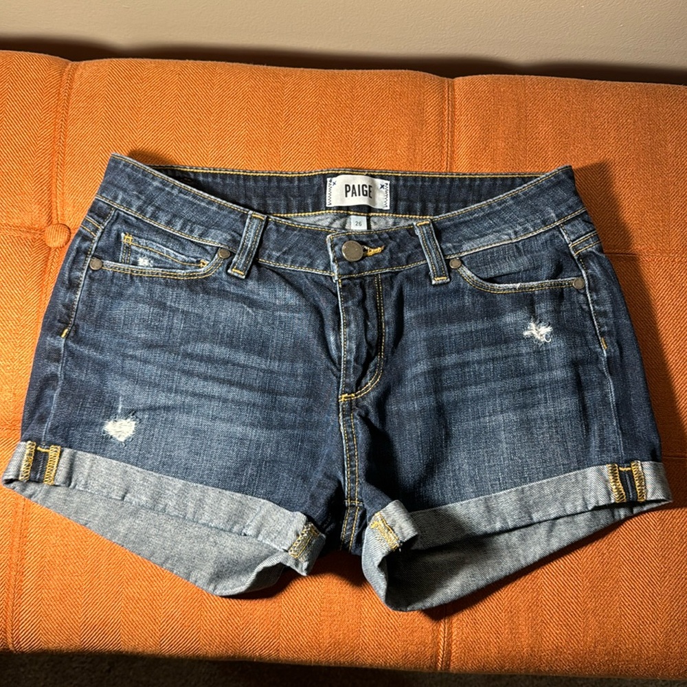 Paige denim shorts